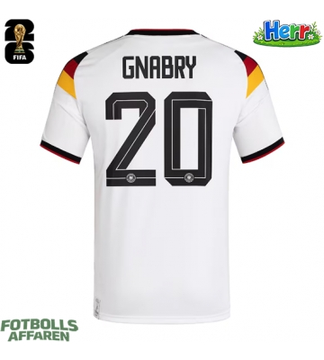 Tyskland Serge Gnabry #20 Hemmatröja VM 2026 Kortärmad
